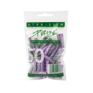 Filtry węglowe do jointów Purize XTRA Slim Lilac 50 szt. śr. 6 mm