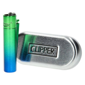 Zapalniczka Clipper Metal wzór PEACOCK