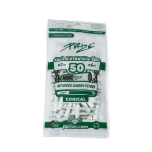 Filtry węglowe Purize Conical XTRA Slim 50 szt.