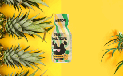 ROLLMOPS x GREEN OUT® – SHOT KONOPNY CBD PINEAPPLE STRONG+